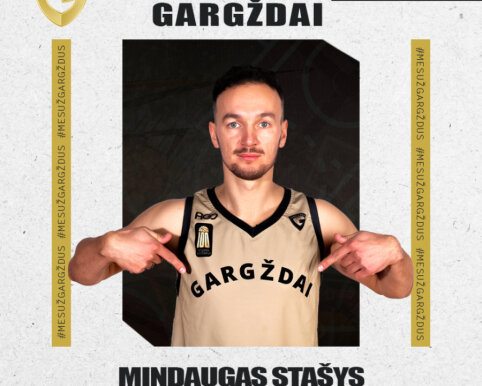 &bdquo;Gargždai&ldquo; i&scaron;saugojo vieną i&scaron; praėjusio sezono vedlių