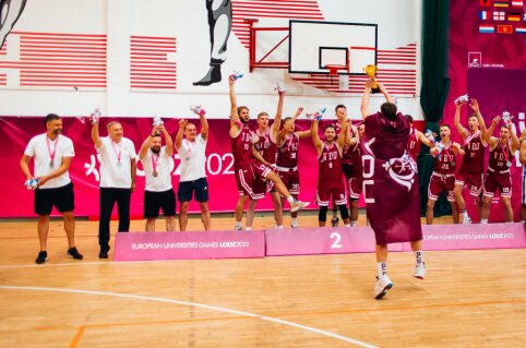 Vytauto Didžiojo Universitetas užėmė 9-ąją Europos universitetų žaidynių medalių lentelėje