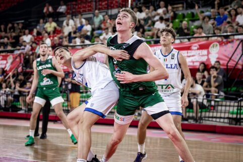 Lietuvos 18-mečiai po pertraukos susitvarkė su italais