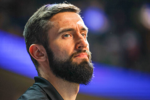 K. Maksvytis padėkojo dviem rinktinės žaidėjams