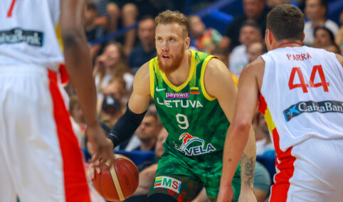 Europos čempionatas: Lietuva &ndash; Ispanija (tiesiogiai internete)