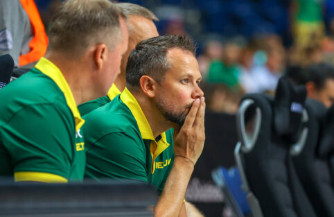 Atrankos &bdquo;languose&ldquo; Lietuvos rinktinės vairą perima G. Žibėnas