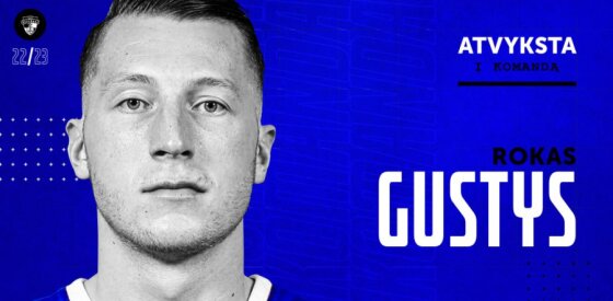 &bdquo;Neptūno&ldquo; gretas papildė R. Gustys