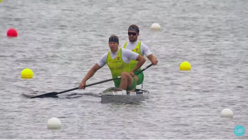 Kanojininkų duetas H. Žustautas su V. Korobovu pateko į pasaulio čempionato finalą