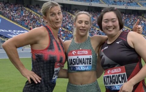 Deimantinė lygoje &ndash; trečia L. Jasiūnaitės vieta