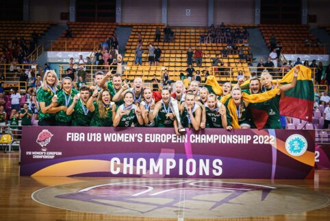 Perra&scaron;yta istorija: Lietuvos U18 merginų rinktinė triumfavo Europos čempionate