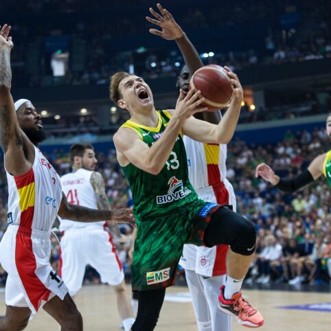 I. Brazdeikio lemiamas metimas i&scaron;plė&scaron;ė lietuviams pergalę prie&scaron; ispanus