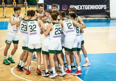 Auksinis jaunimas: Lietuvos U16 rinktinė tapo Europos čempionais