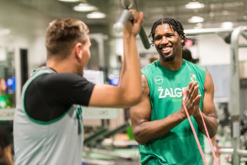 &bdquo;Žalgirio&ldquo; naujokas K. Hayesas: &bdquo;Komandoje jaučiu puikią atmosferą&ldquo;