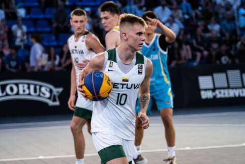 Pasaulio U18 trijulių čempionate &ndash; pergalingas lietuvių startas