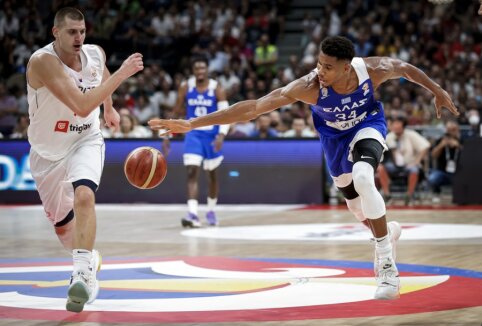 Giannio ir Jokičiaus susirėmime triumfavo serbai po pratęsimo