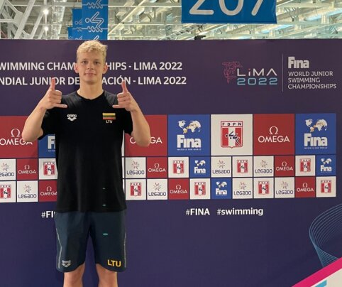 Dar kartą asmeninį rekordą pagerinęs R. Jazdauskas liko 9-as jaunimo čempionate