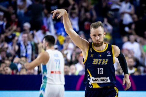 Sensacija B grupėje: bosniai skėlė antausį Slovėnijos rinktinei