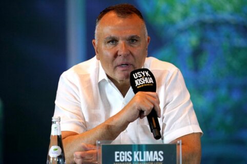 Usyko vadybininkas Egis Klimas soc. tinkluose įgėlė Tysonui Fury