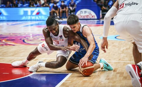 Kroatai po atkaklios kovos nugalėjo be pergalių liekančius estus