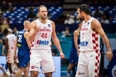 Kroatija puikiu spurtu rungtynių pabaigoje palaužė Ukrainą