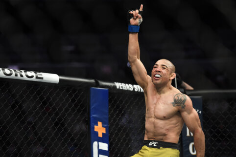 UFC legenda traukiasi: J. Aldo baigė &scaron;lovingą karjerą