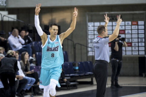 M. Lukauskio tempiami &bdquo;Wolves&ldquo; i&scaron;kovojo pirmąją pergalę LKL