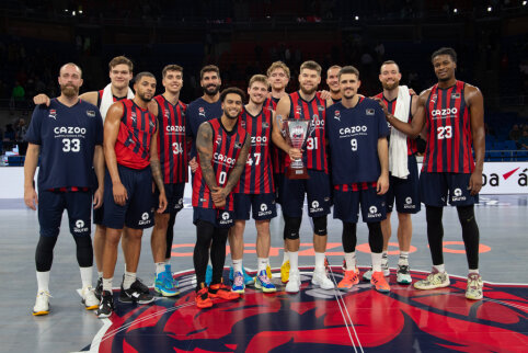 &bdquo;Baskonia&ldquo; lietuviai prisidėjo 24 ta&scaron;kais prie pergalės kontrolinėse rungtynėse
