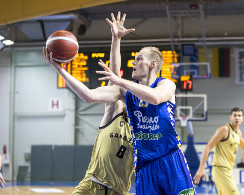 &bdquo;Gargždai&ldquo; LKL pirmenybėse debiutavo pralaimėjimu Pasvalyje