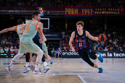 Ry&scaron;kus R. Jokubaitis padėjo &bdquo;Barcelonai&ldquo; įveikti &bdquo;Bayern&ldquo; ekipą