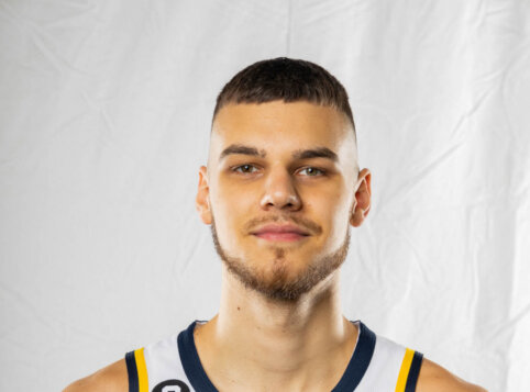 D. Sirvydis pelnė pirmuosius ta&scaron;kus atstovaujant &bdquo;Pacers&ldquo; ekipa