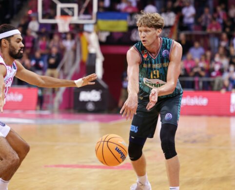 Čempionų lygoje &ndash; solidus M. Kuzminsko pasirodymas