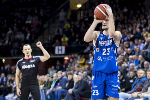 &Scaron;imtą ta&scaron;kų pelnęs &bdquo;Neptūnas&ldquo; sutriu&scaron;kino &bdquo;Wolves&ldquo;