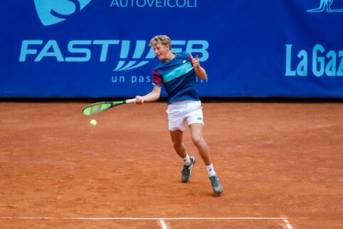 E. Butvilas ATP &bdquo;Challenger&ldquo; turnyre Rumunijoje startavo pergalingai