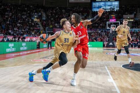 Miunchene &ndash; antroji &bdquo;Barcelonos&ldquo; pergalė i&scaron; eilės Eurolygoje