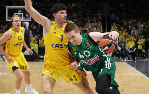 Nepralaiminti ALBA sutriu&scaron;kino lietuvių atstovaujamą &bdquo;Panathinaikos&ldquo;