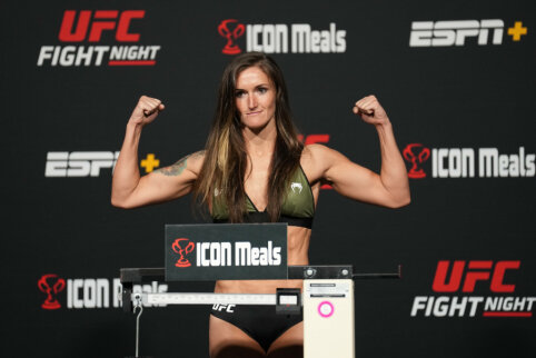 UFC turnyre &ndash; rekordinis kiekis kovotojų nepasiekė reikiamos svorio ribos