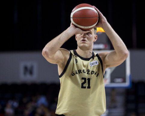 Autsaiderių mū&scaron;yje &ndash; pirmoji &bdquo;Gargždų&ldquo; pergalė