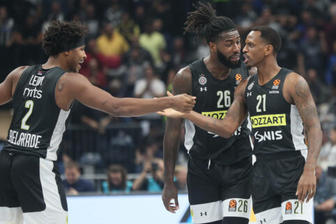 Įsibėgėjęs &bdquo;Partizan&ldquo; palaužė ir &bdquo;AS Monaco&ldquo; ekipą