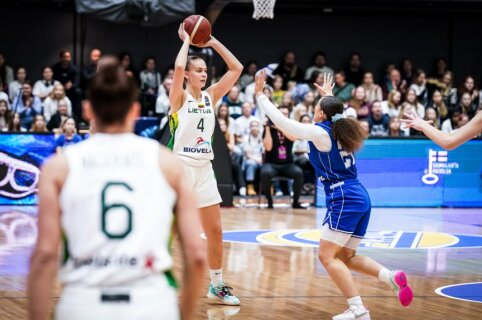 Suomių &scaron;turmą atlaikiusi Lietuvos rinktinė pagerino &scaron;ansus patekti į Europos čempionatą