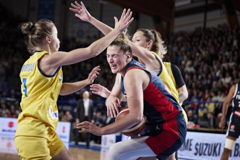 Lietuvos moterų rinktinės varžovių dvikovoje &ndash; Prancūzijos pergalė