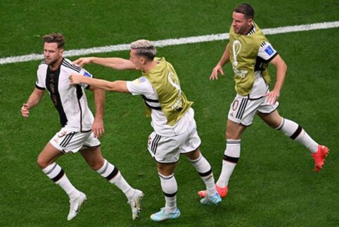 Ispanijos ir Vokietijos mū&scaron;is baigėsi lygiosiomis