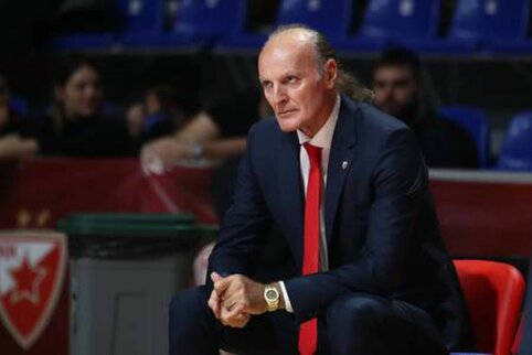 Du&scaron;ko nepralaimėtų rungtynių serija tęsiasi: &bdquo;Crvena Zvezda&ldquo; namuose patiesė &bdquo;Virtus&ldquo;