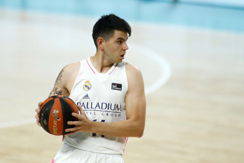 &bdquo;Real&ldquo; į Kauną atvyks be vieno i&scaron; komandos lyderio