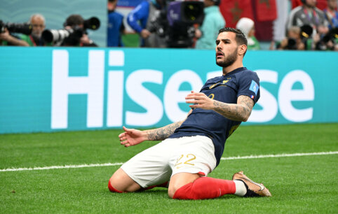 Prancūzija palaužė Maroką ir pateko į pasaulio čempionato finalą