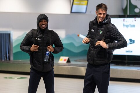 Žalgiriečiai į Italiją i&scaron;skrido su komandos naujokais