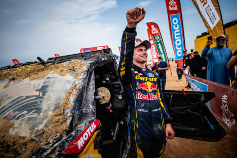 R. Baciu&scaron;ka ir L. Kancius triumfavo pasaulio ralio reido čempionato etape Meksikoje