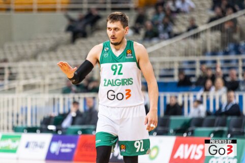 Po pertraukos subyrėjęs &bdquo;Žalgiris&ldquo; patyrė sutriu&scaron;kinimą Atėnuose