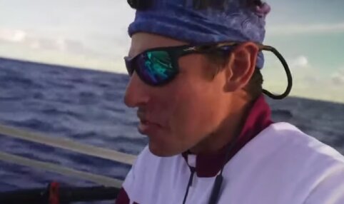 &bdquo;Jokio žmogaus jau 37 dienas&ldquo;: A. Valujavičius papasakojo, kaip jam sekasi kelionėje per Atlantą