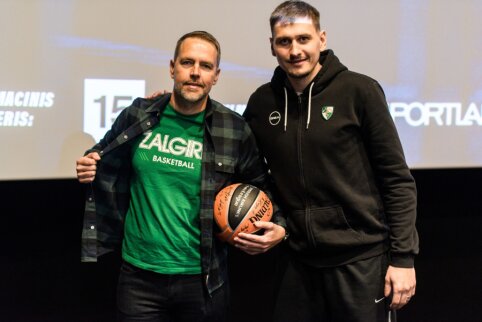 Filmą apie R. Namajunas žiūrėję žalgiriečiai: &bdquo;Ji &ndash; įkvėpimas visiems&ldquo;