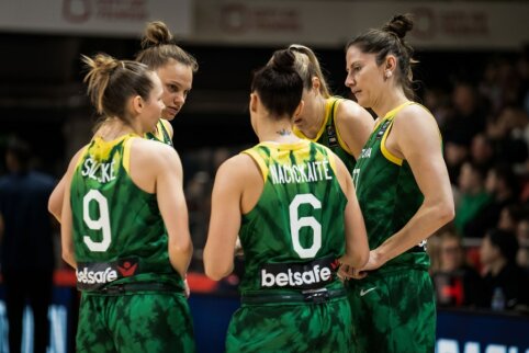 Lietuvos moterų rinktinė dramati&scaron;koje kovoje suklupo prie&scaron; prancūzes