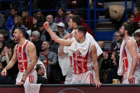 Pralaimėjimų seriją nutraukusi &bdquo;Crvena Zvezda&ldquo; i&scaron;vykoje patiesė &bdquo;Maccabi&ldquo; ekipą