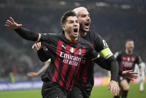 Čempionų Lyga: &bdquo;Milan&ldquo; pirmąjame a&scaron;tuntfinalio susitikime palaužė &bdquo;Tottenham&ldquo;