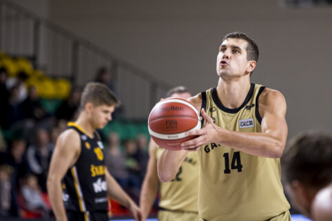 Dviženklį deficitą panaikinę &bdquo;Gargždai&ldquo; patiesė &bdquo;&Scaron;iaulius&ldquo;