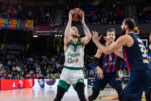 Barselonoje &ndash; skaudus &bdquo;Žalgirio&ldquo; pralaimėjimas